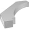 Ekena Millwork 3 1/2-in. W x 24-in. D x 30-in. H Imperial Architectural Grade PVC Knee Brace BRCP035X24X30IMP - alternate 3